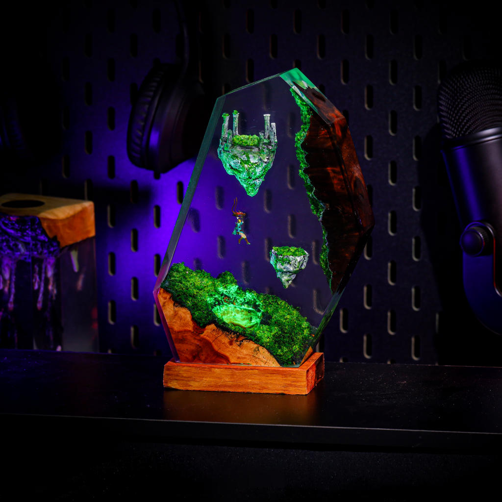 TOTK's Sky Islands in The Legend of Zelda Epoxy Lamp - Image 6