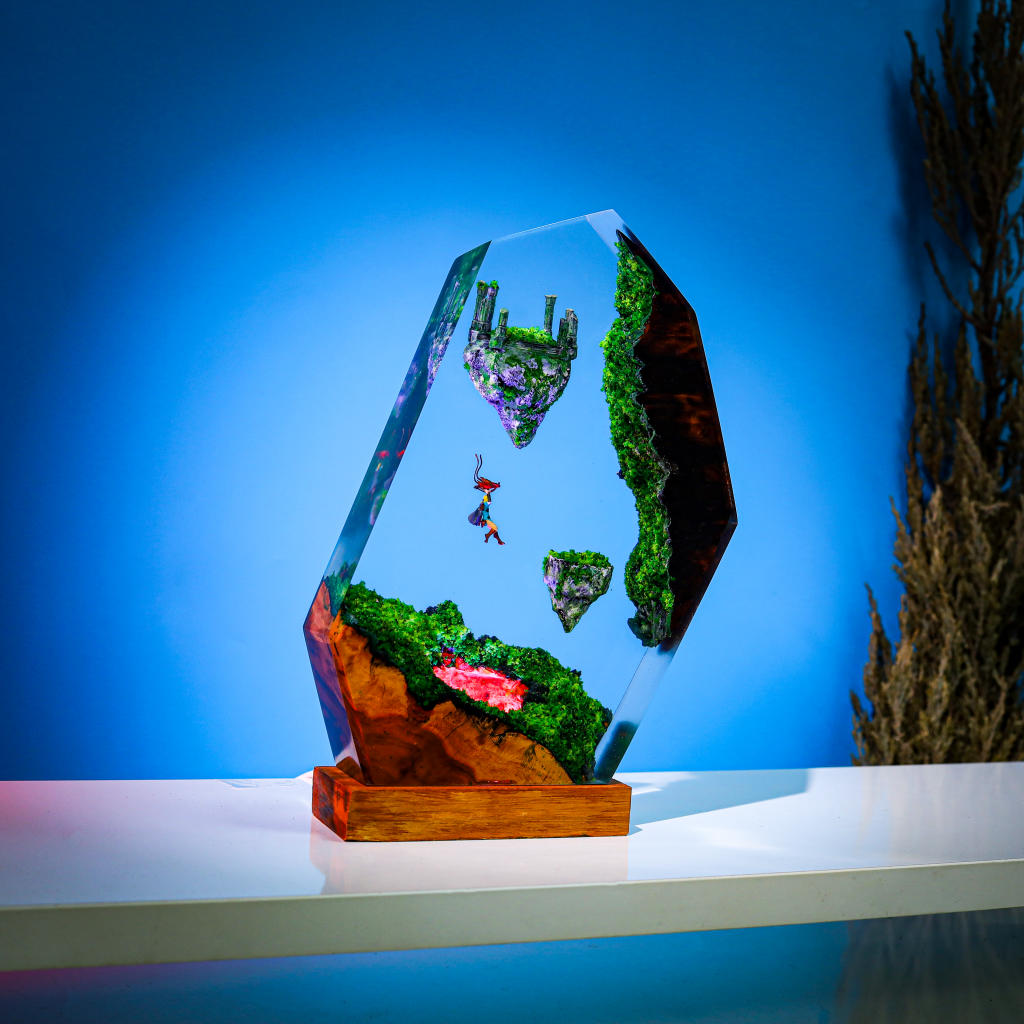 TOTK's Sky Islands in The Legend of Zelda Epoxy Lamp - Image 5