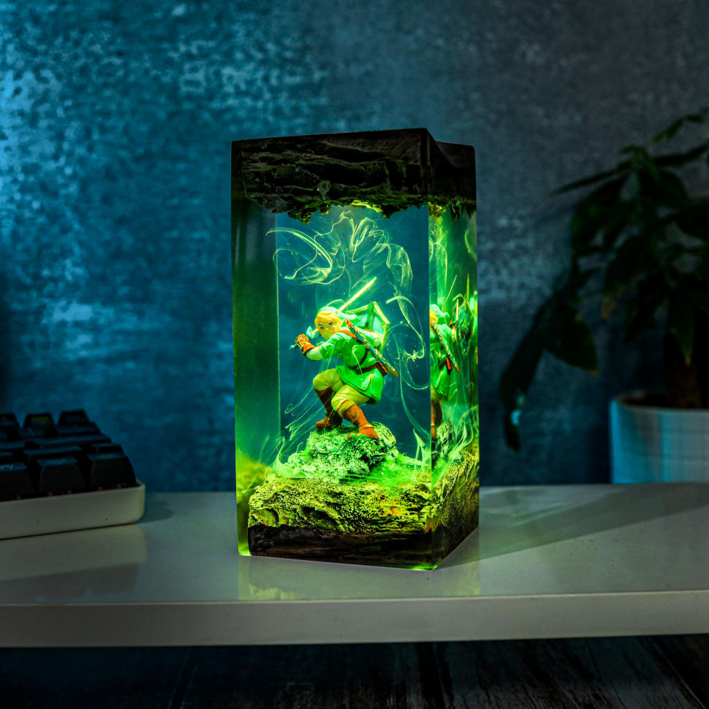 The Legend of Zelda Link Epoxy Lamp - Image 7