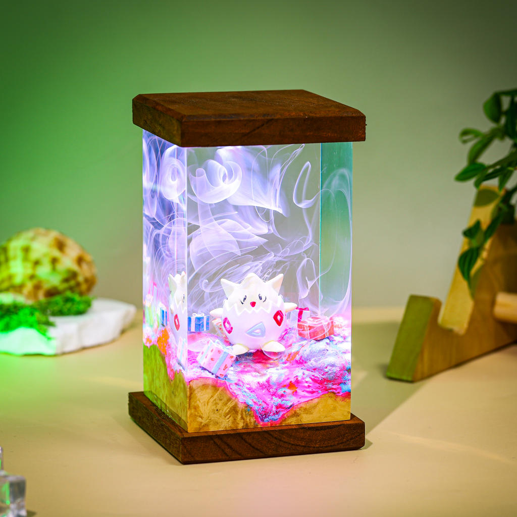 Togepi Pokemon Epoxy Lamp - Image 3