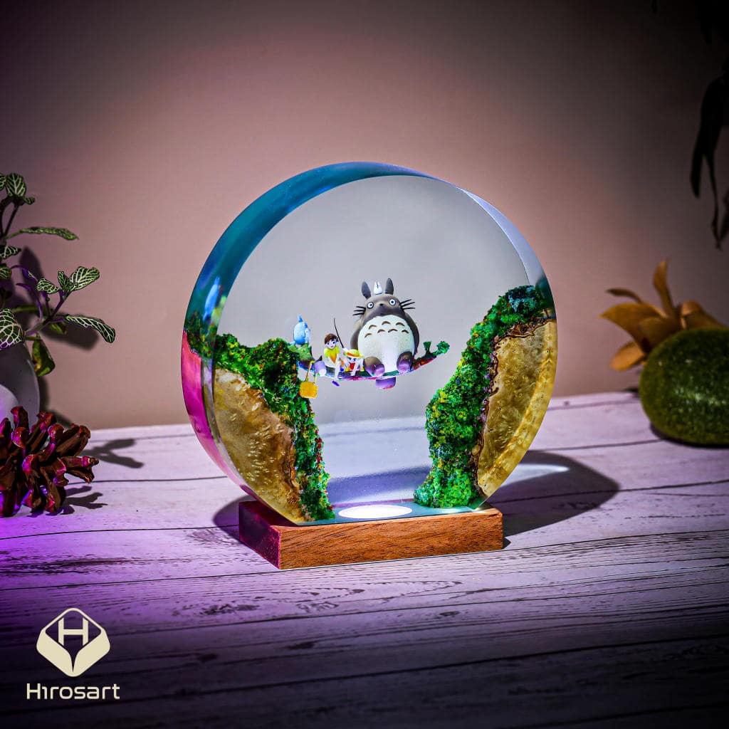 Totoro Resin Night Light Ver 3 - Circular - Image 4