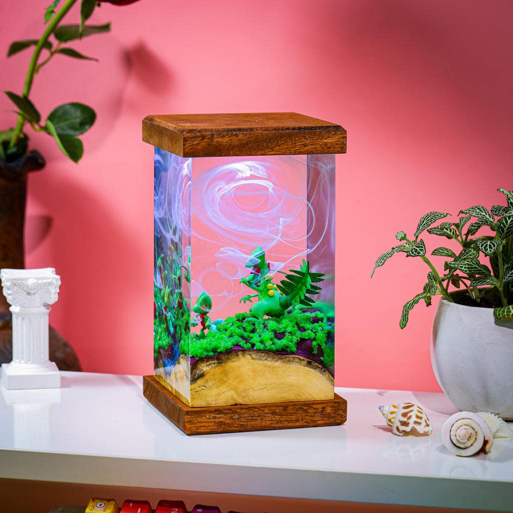 Treecko Evolution Pokemon Night Light - Image 2