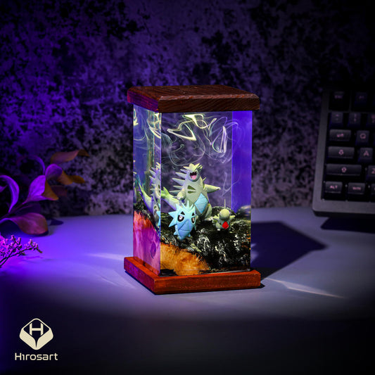Tyranitar Pokemon Epoxy Night Light - Image 2