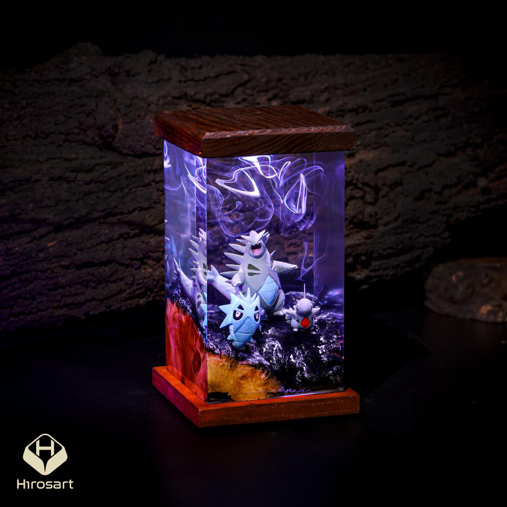Tyranitar Pokemon Epoxy Night Light - Image 3