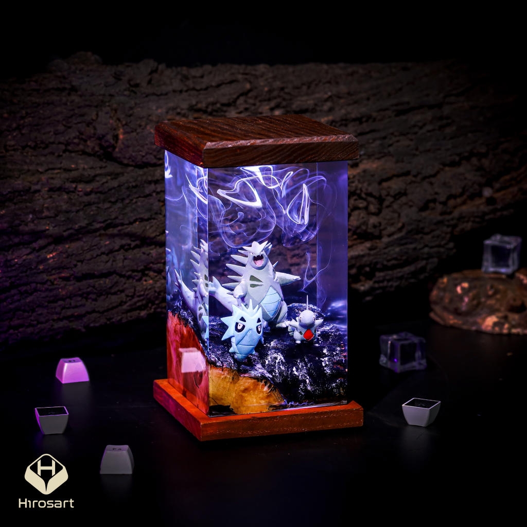 Tyranitar Pokemon Epoxy Night Light - Image 4