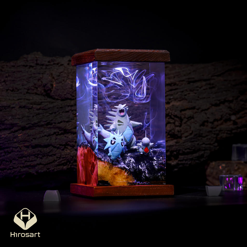 Tyranitar Pokemon Epoxy Night Light - Image 5