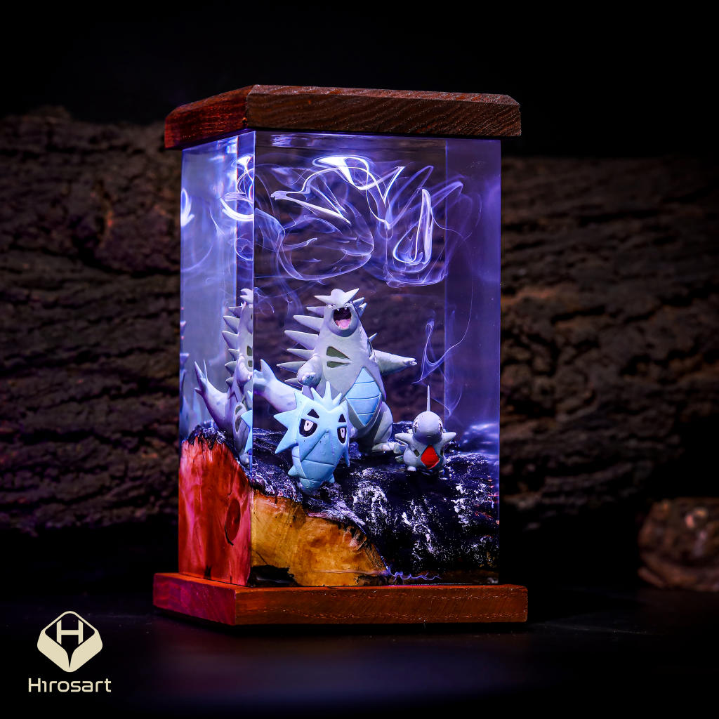 Tyranitar Pokemon Epoxy Night Light - Image 6