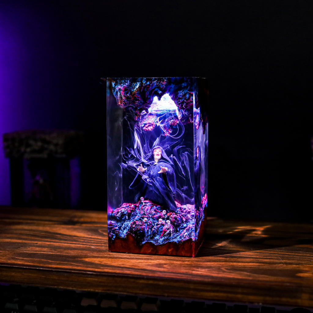 Wizard Casting a Spell Night Lamp - Image 5