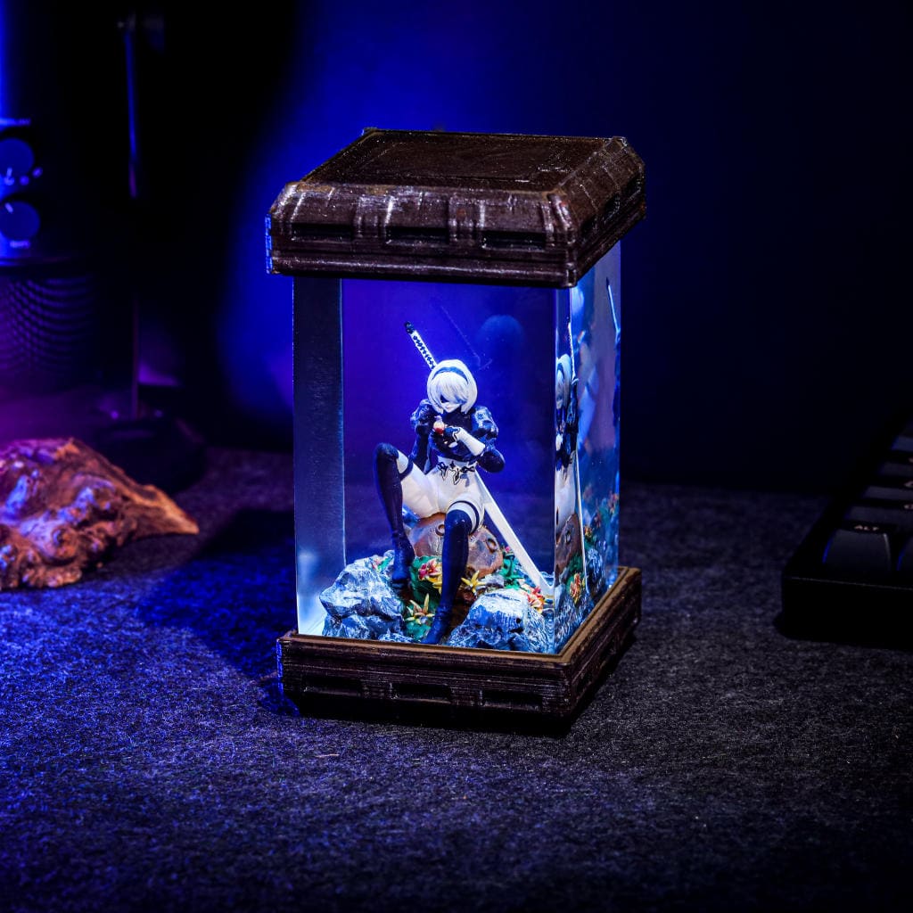 YoRHa No.2 Nier: Automata Resin Lamp - Image 3