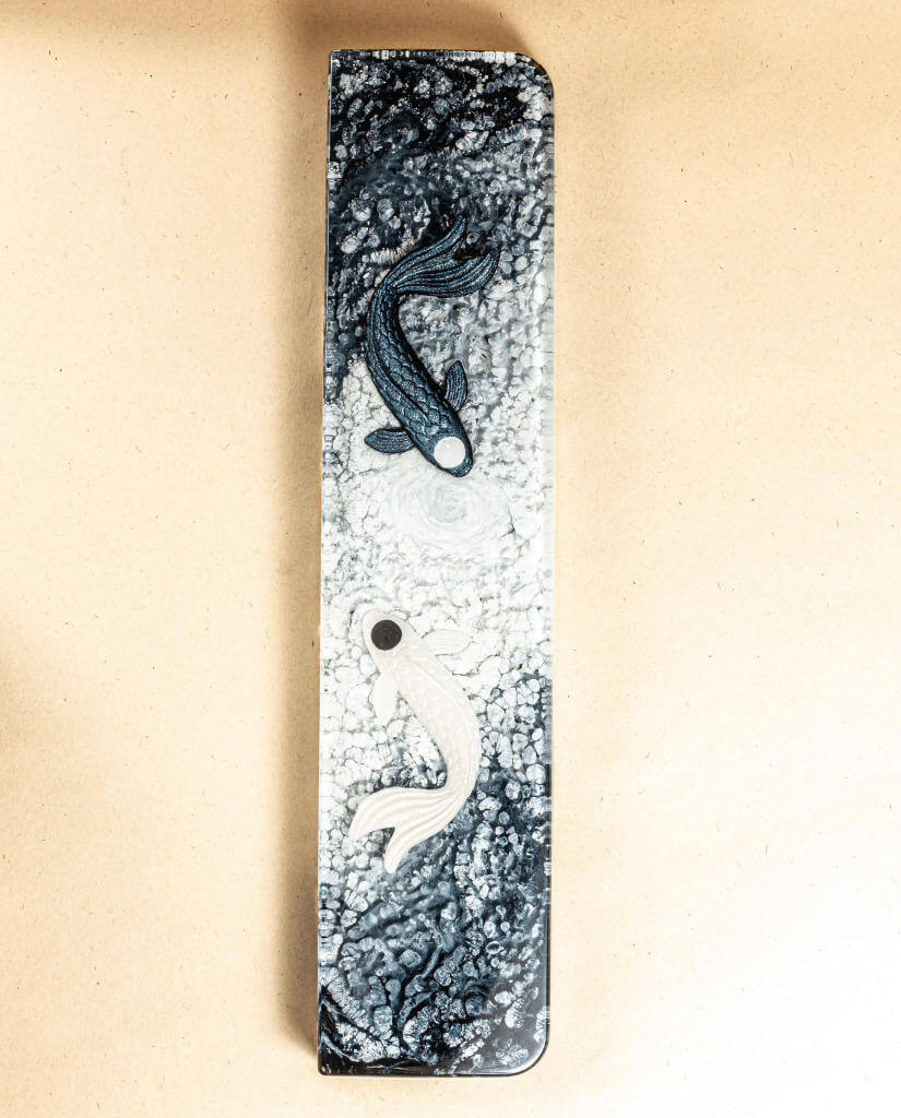 Black Yin Yang Resin Wrist Rest - Image 11