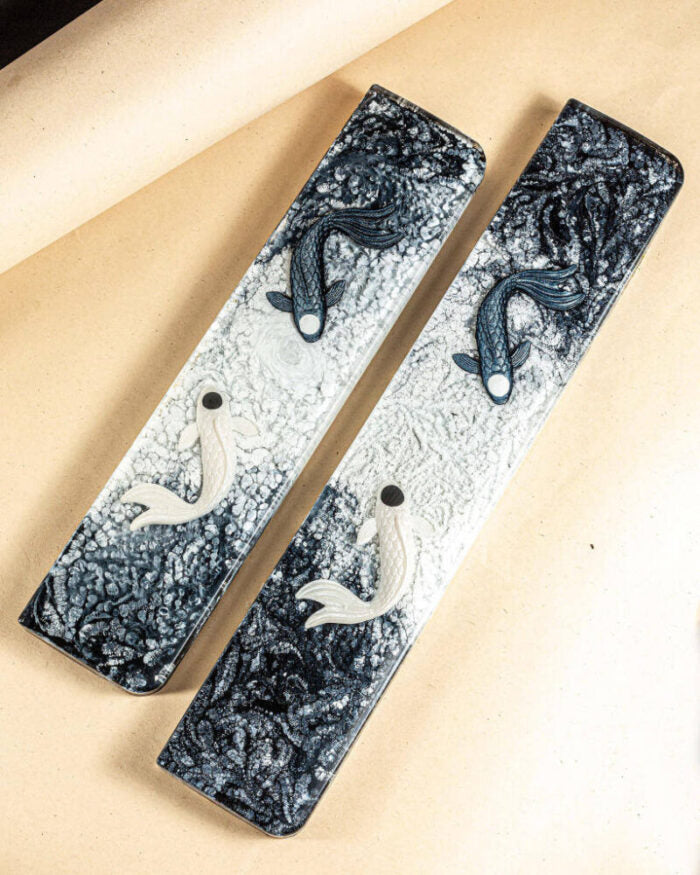 Black Yin Yang Resin Wrist Rest - Image 9