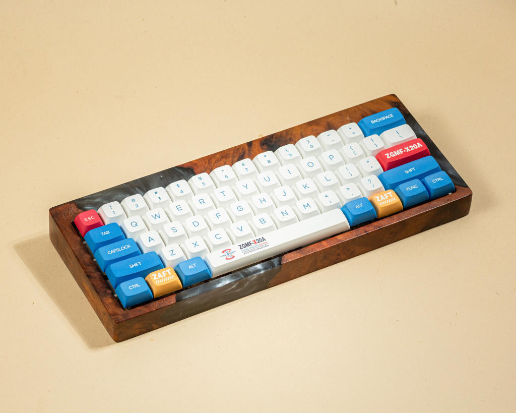 Black Resin and Wood Keyboard Case - Image 2