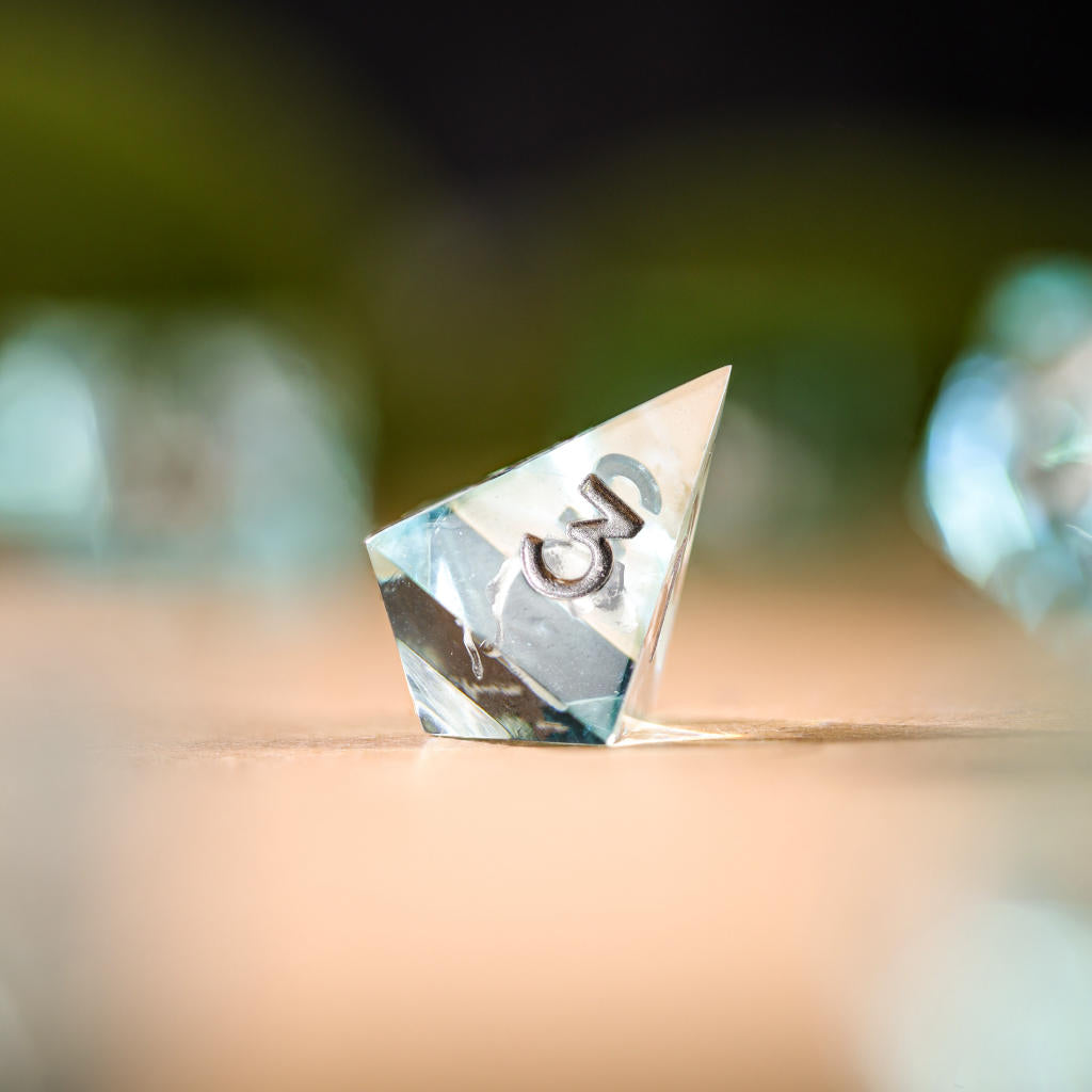 Blue Ocean DND Resin Dice - Image 9