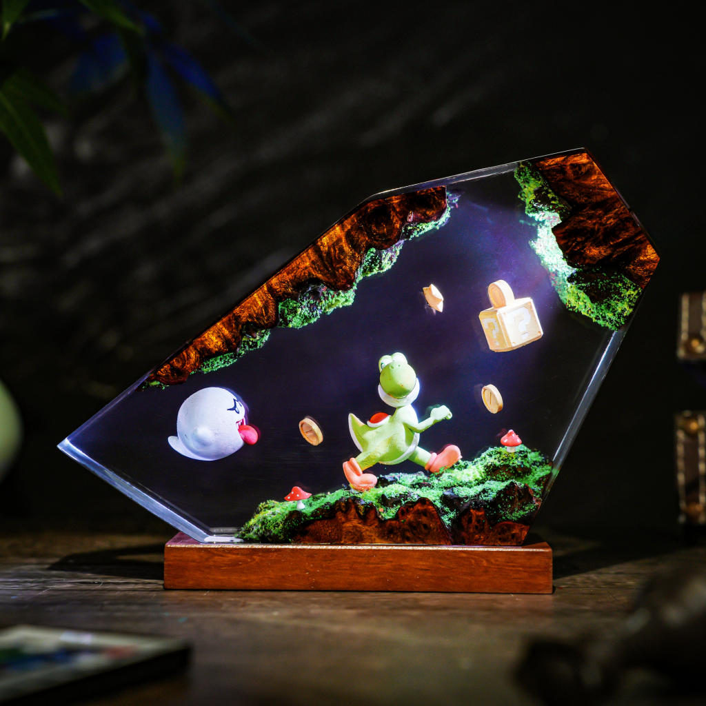Boo and Yoshi Super Mario Lamp - Image 7