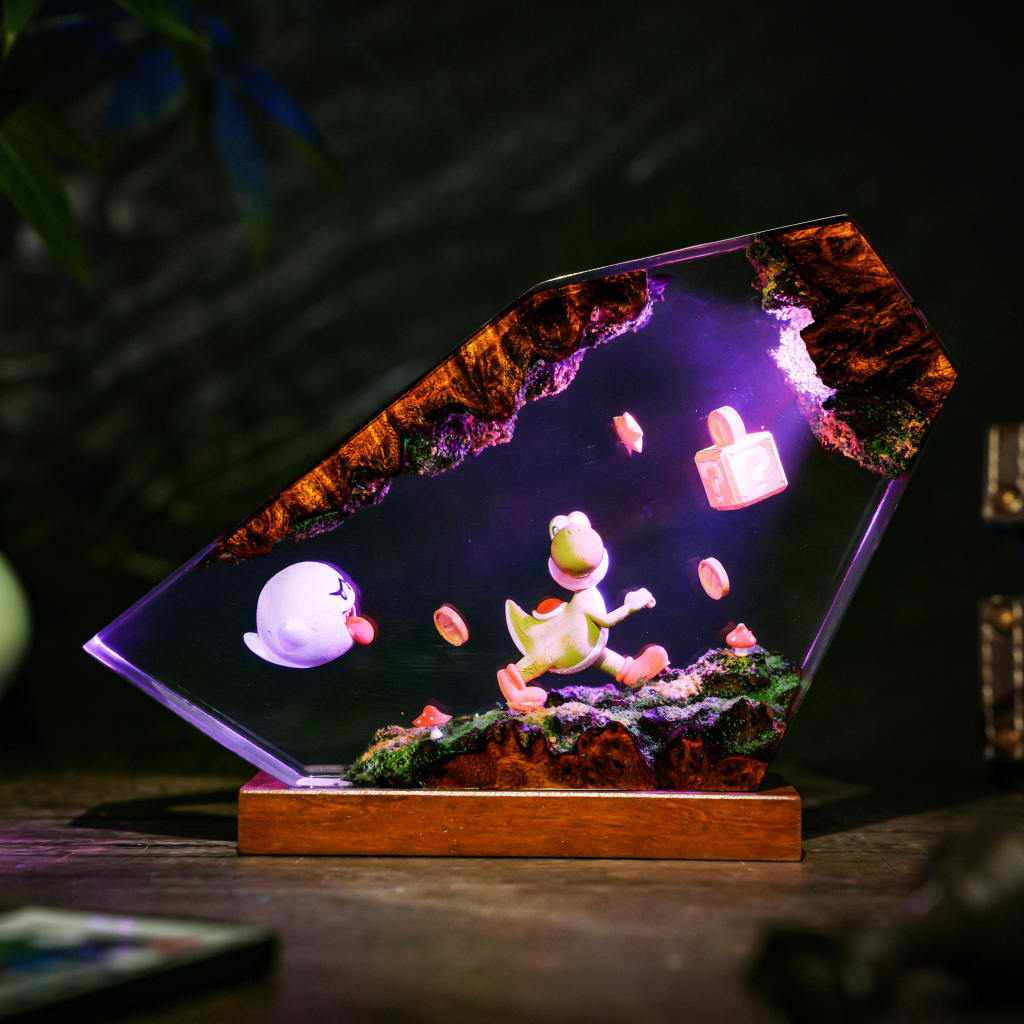 Boo and Yoshi Super Mario Lamp - Image 6