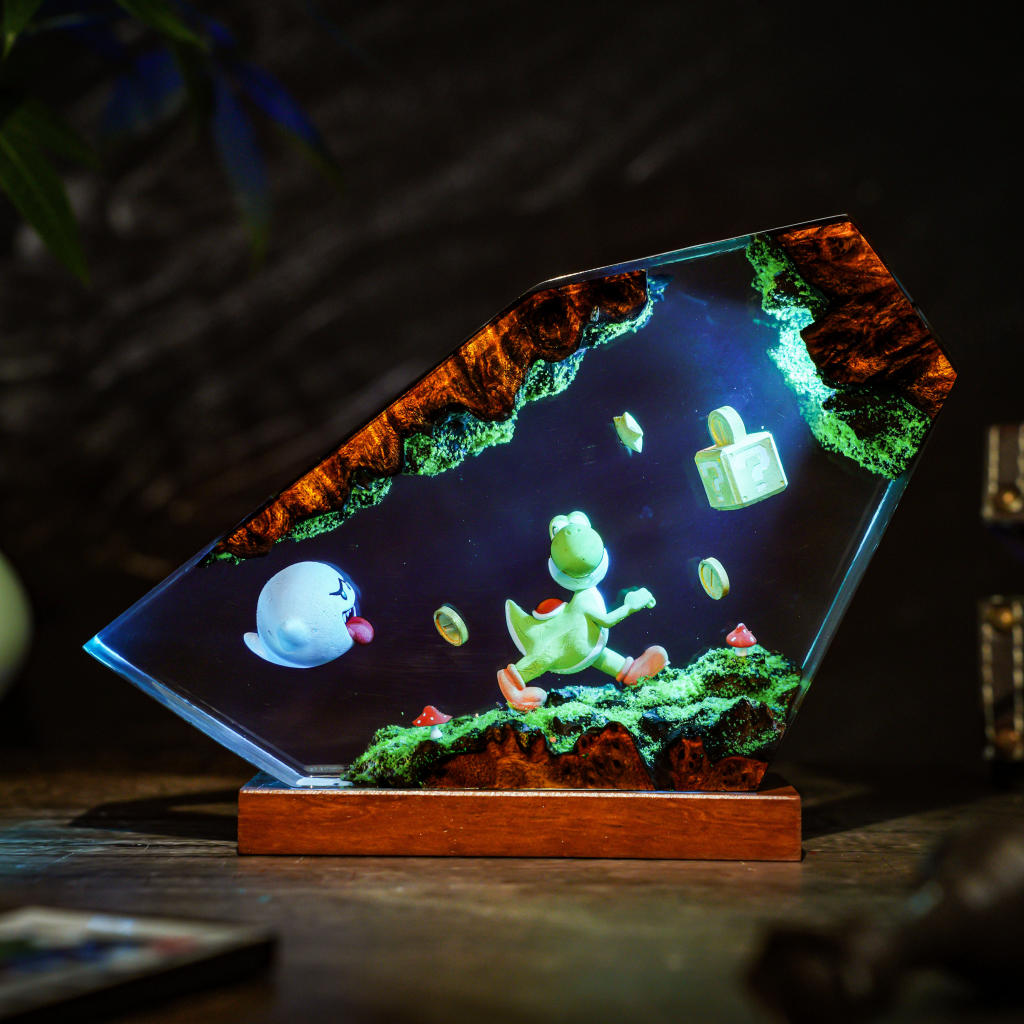 Boo and Yoshi Super Mario Lamp - Image 5