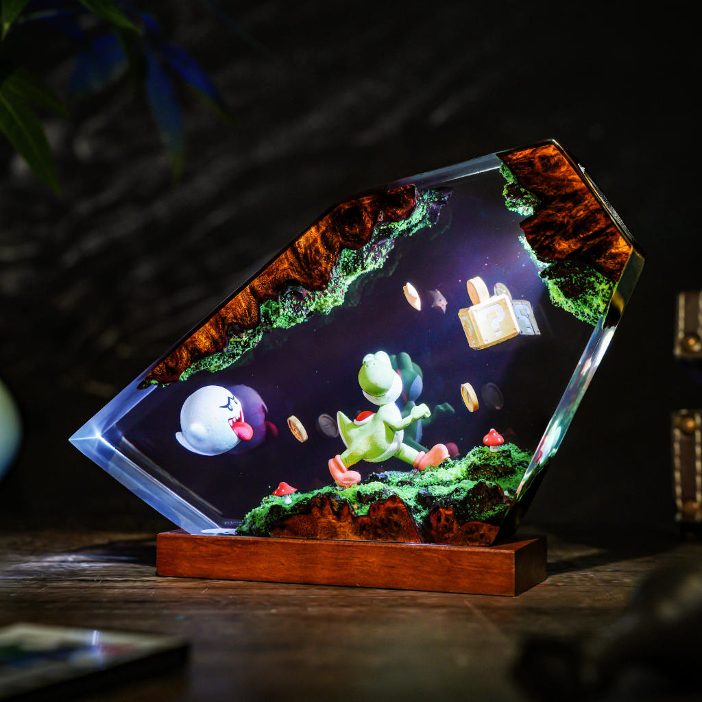 Boo and Yoshi Super Mario Lamp - Image 4