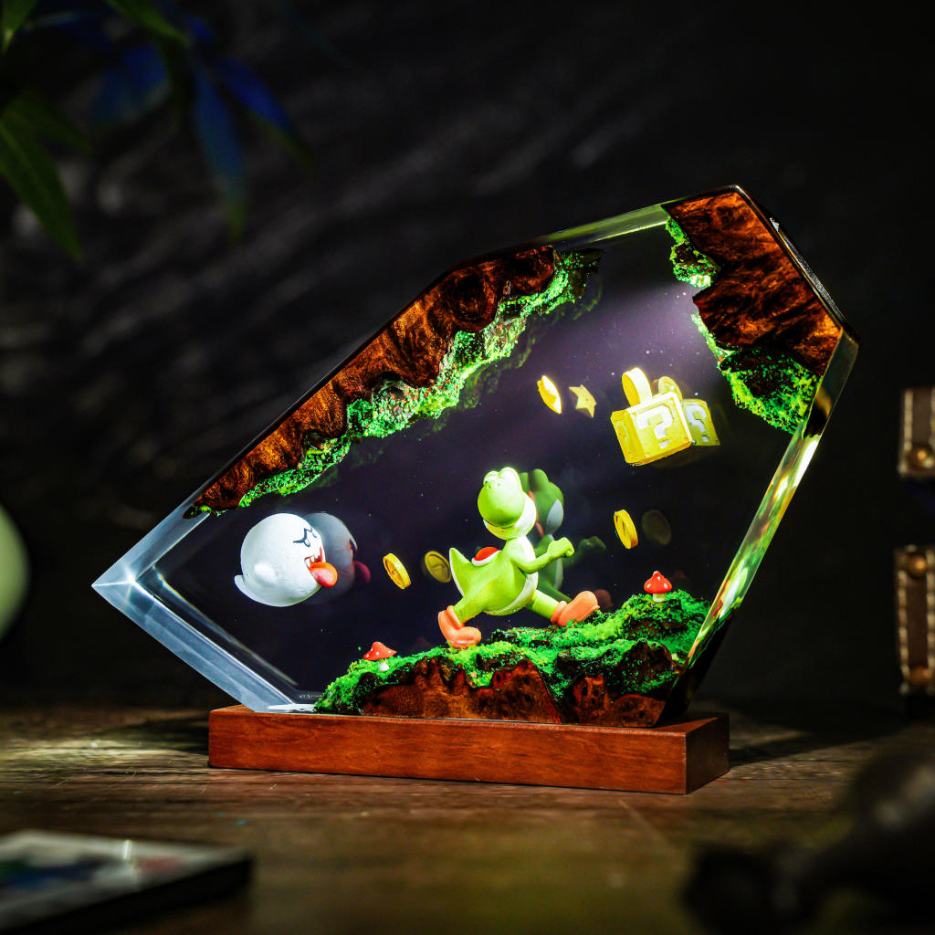 Boo and Yoshi Super Mario Lamp - Image 3