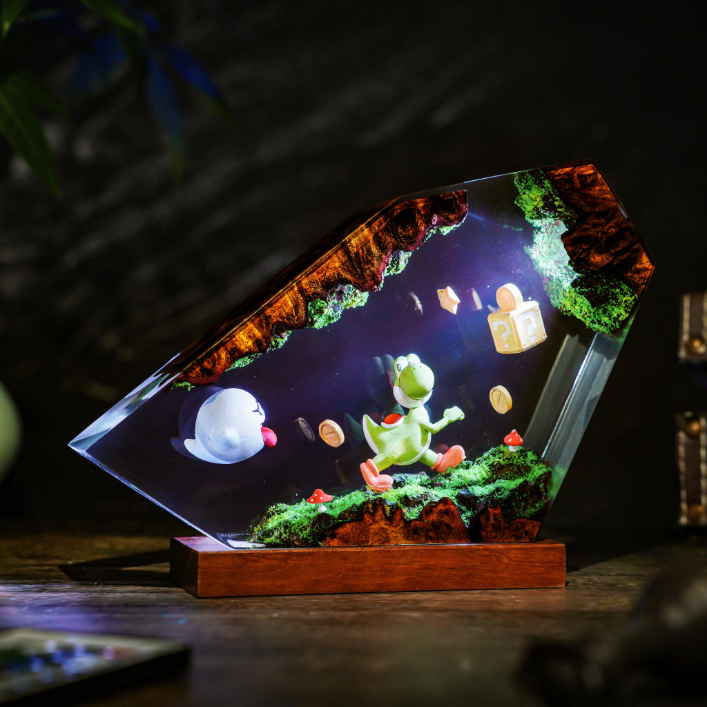 Boo and Yoshi Super Mario Lamp - Image 2