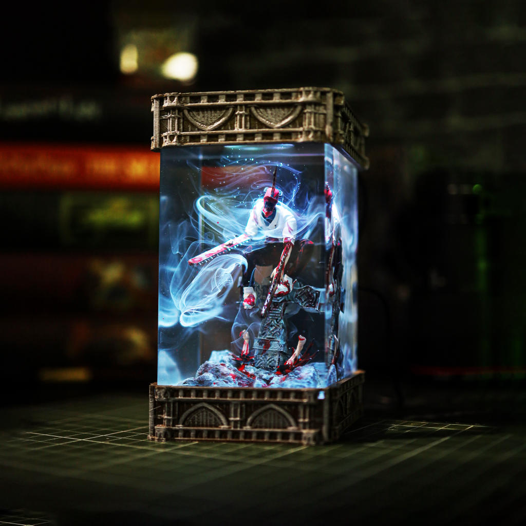 Infernal Hunter Night Lamp