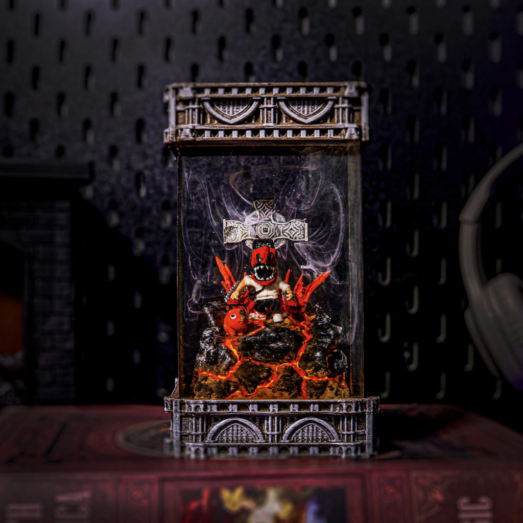 Infernal Hunter &amp; Devil Companion Lamp - Image 7