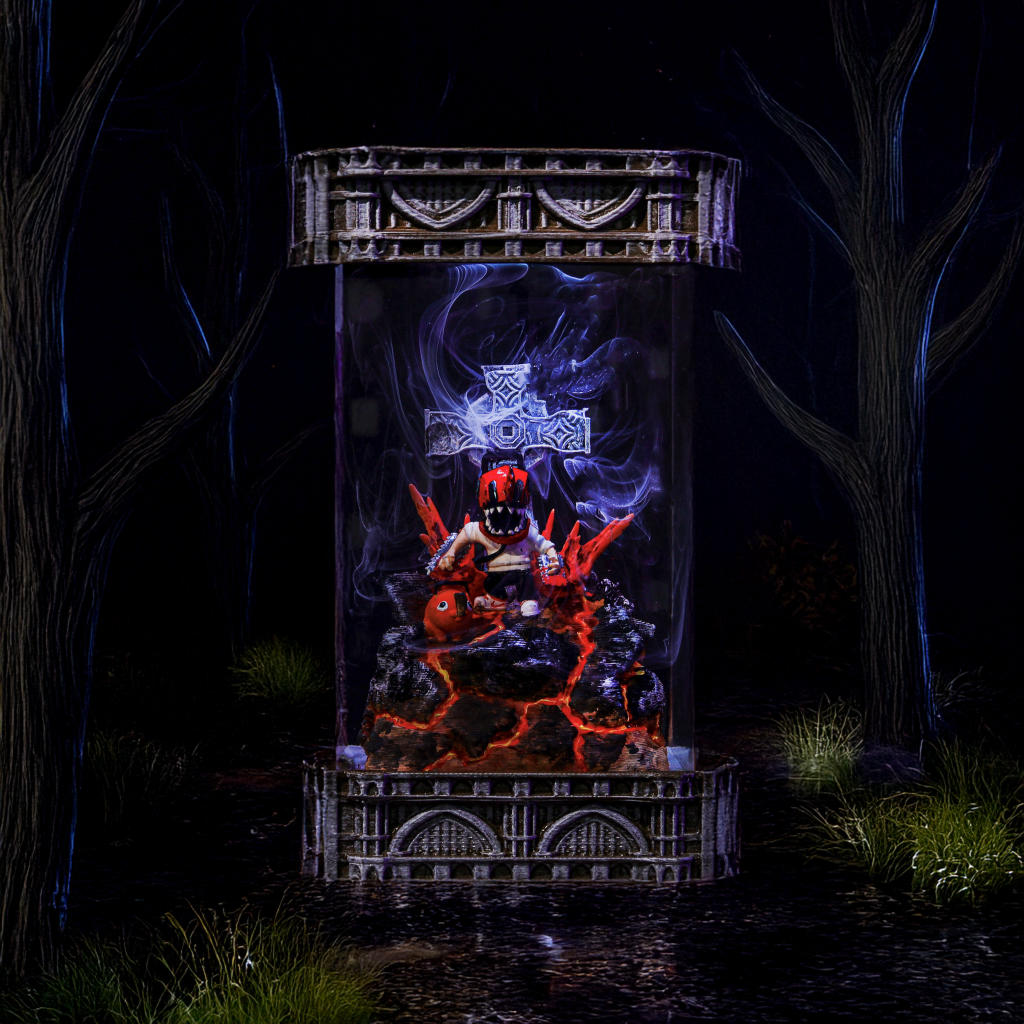 Infernal Hunter &amp; Devil Companion Lamp - Image 6