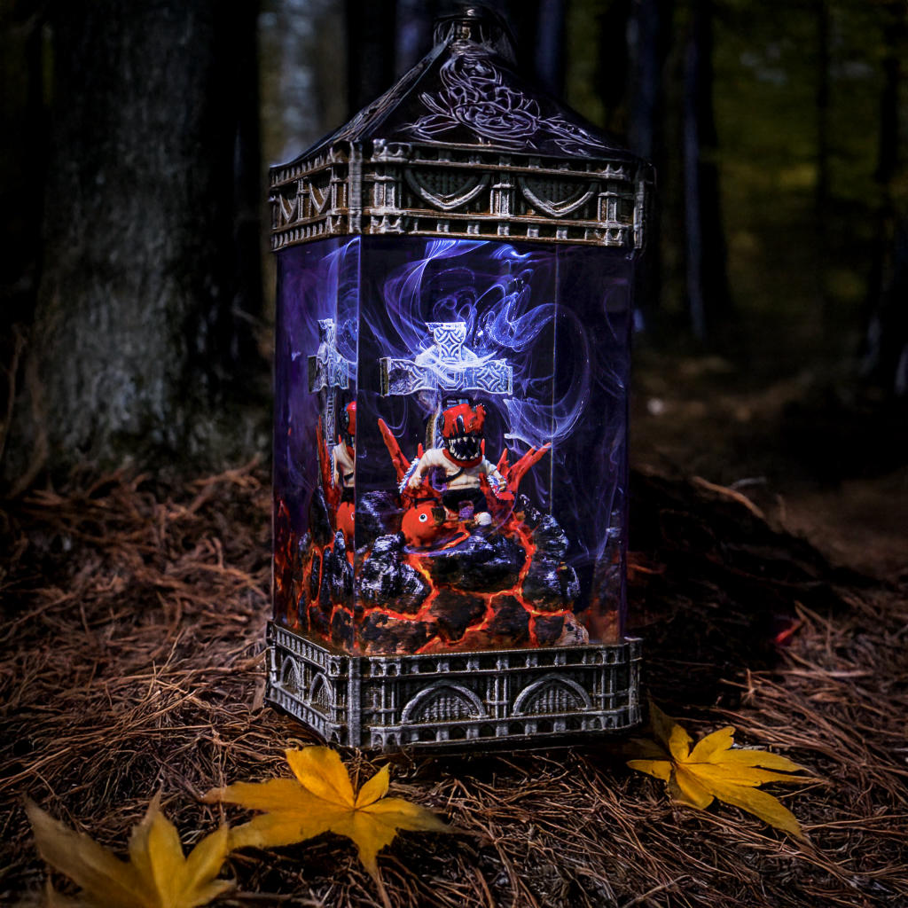 Infernal Hunter &amp; Devil Companion Lamp - Image 5