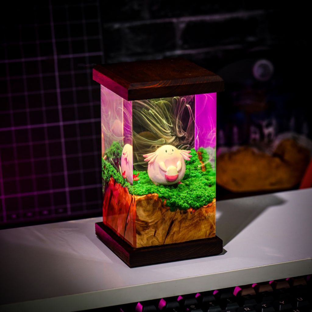 Chansey Pokemon Epoxy Resin Lamp - Image 5