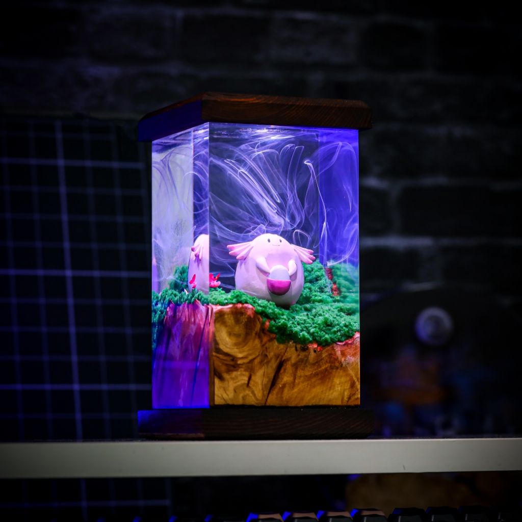 Chansey Pokemon Epoxy Resin Lamp - Image 9