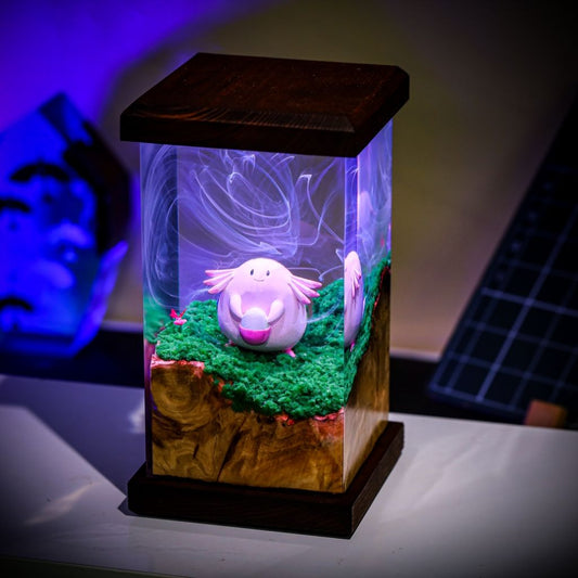 Chansey Pokemon Epoxy Resin Lamp - Image 2