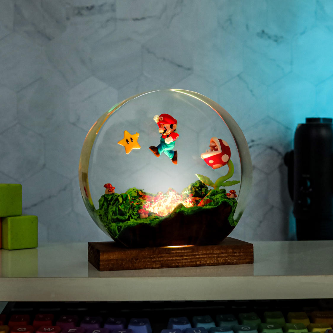 Circular Super Mario Night Light - Image 4