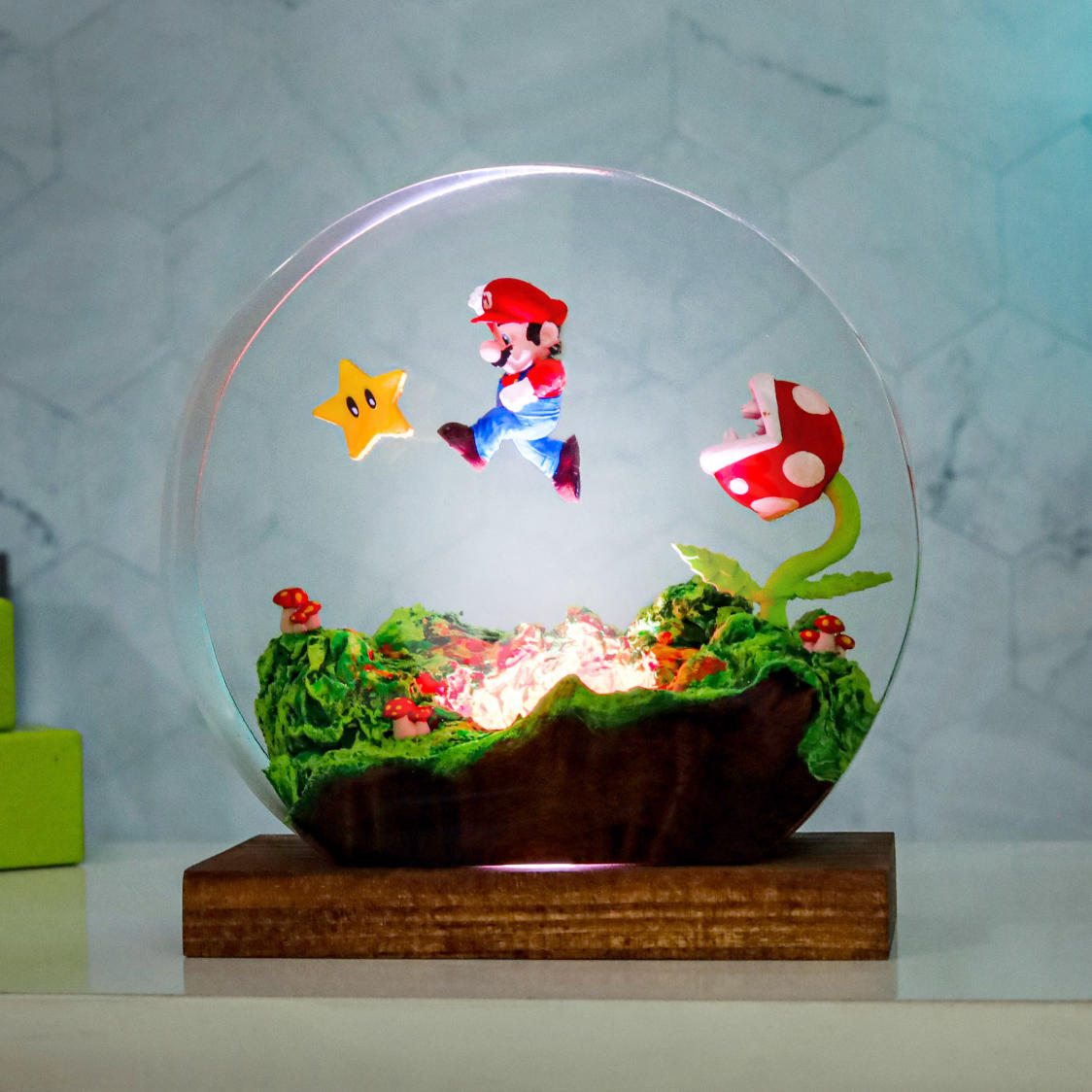 Circular Super Mario Night Light - Image 5