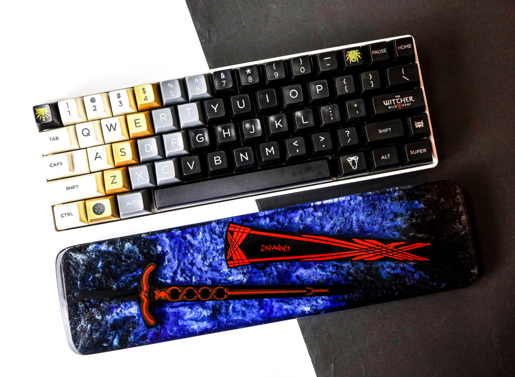 Black Excalibur Sword Wrist Rest - Image 2