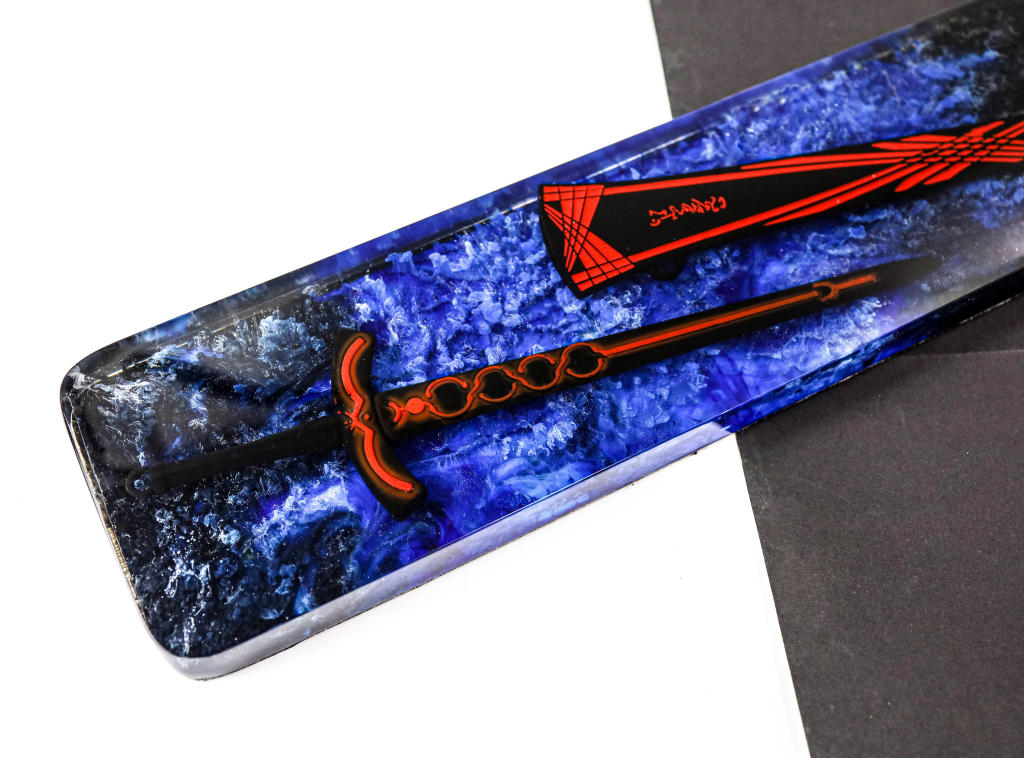 Black Excalibur Sword Wrist Rest - Image 5