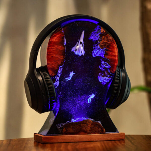 Space Night Lights &amp; Headphone Stand - Image 2