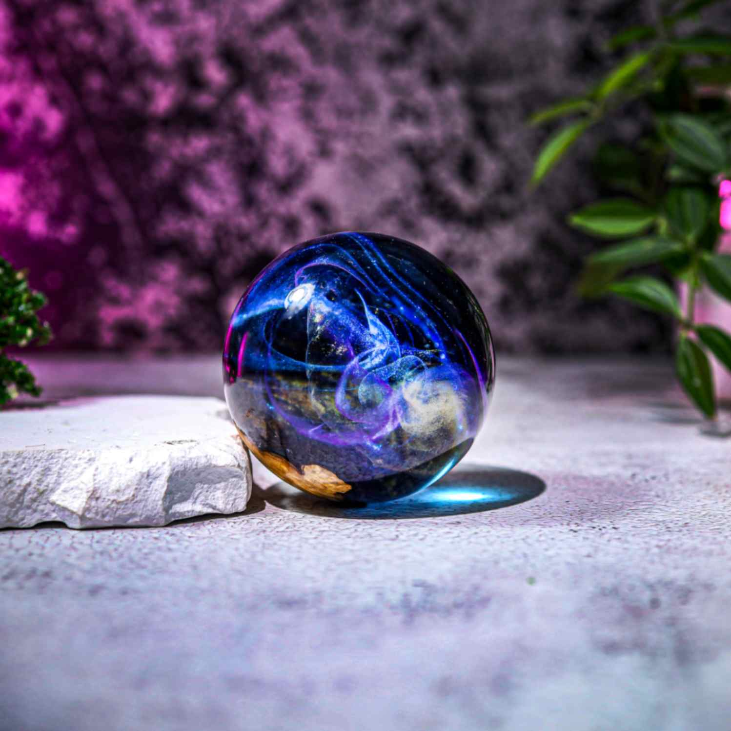 Galaxy Resin Paperweight - Image 2