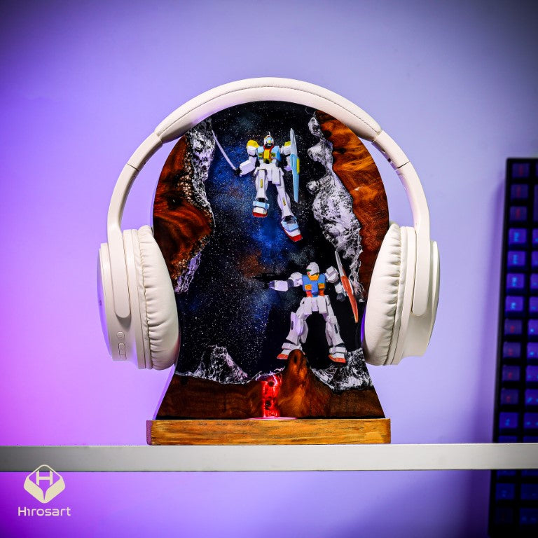 Gundam Night Light &amp; Headphone Stand - Image 6