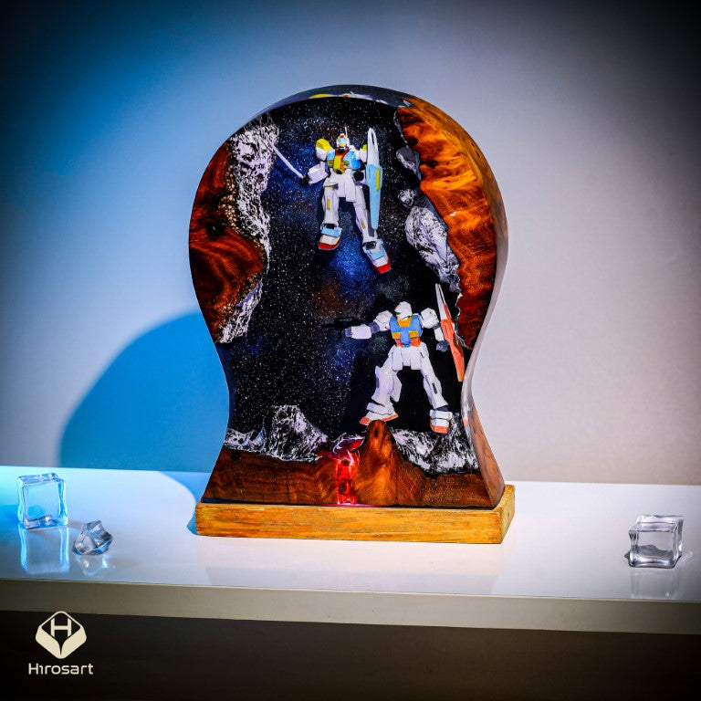 Gundam Night Light &amp; Headphone Stand - Image 7