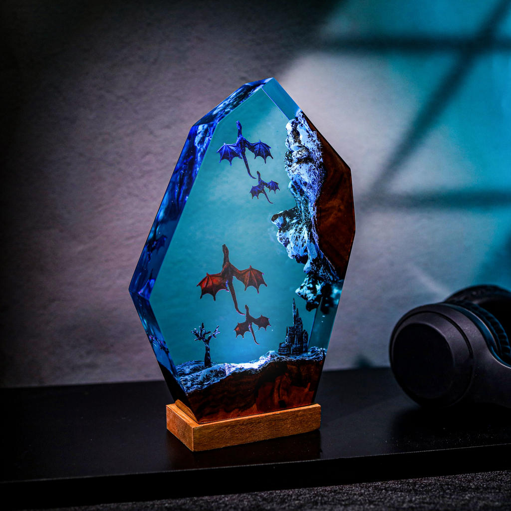 Ice Dragon and Fire Dragon Night Light - Image 5