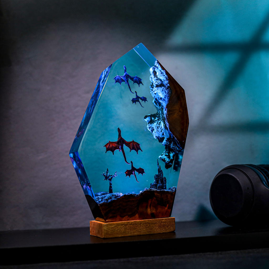 Ice Dragon and Fire Dragon Night Light - Image 6
