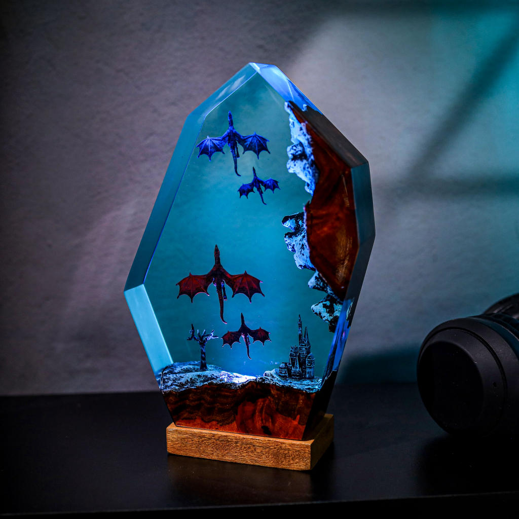 Ice Dragon and Fire Dragon Night Light - Image 7
