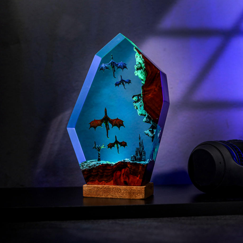 Ice Dragon and Fire Dragon Night Light - Image 8