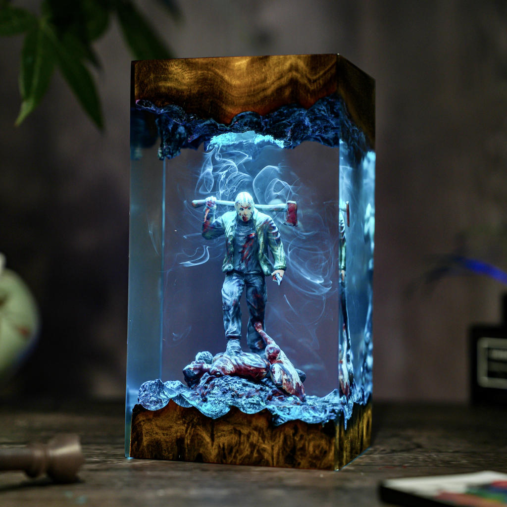 Jason Voorhees Friday the 13th Halloween Lamp - Image 9