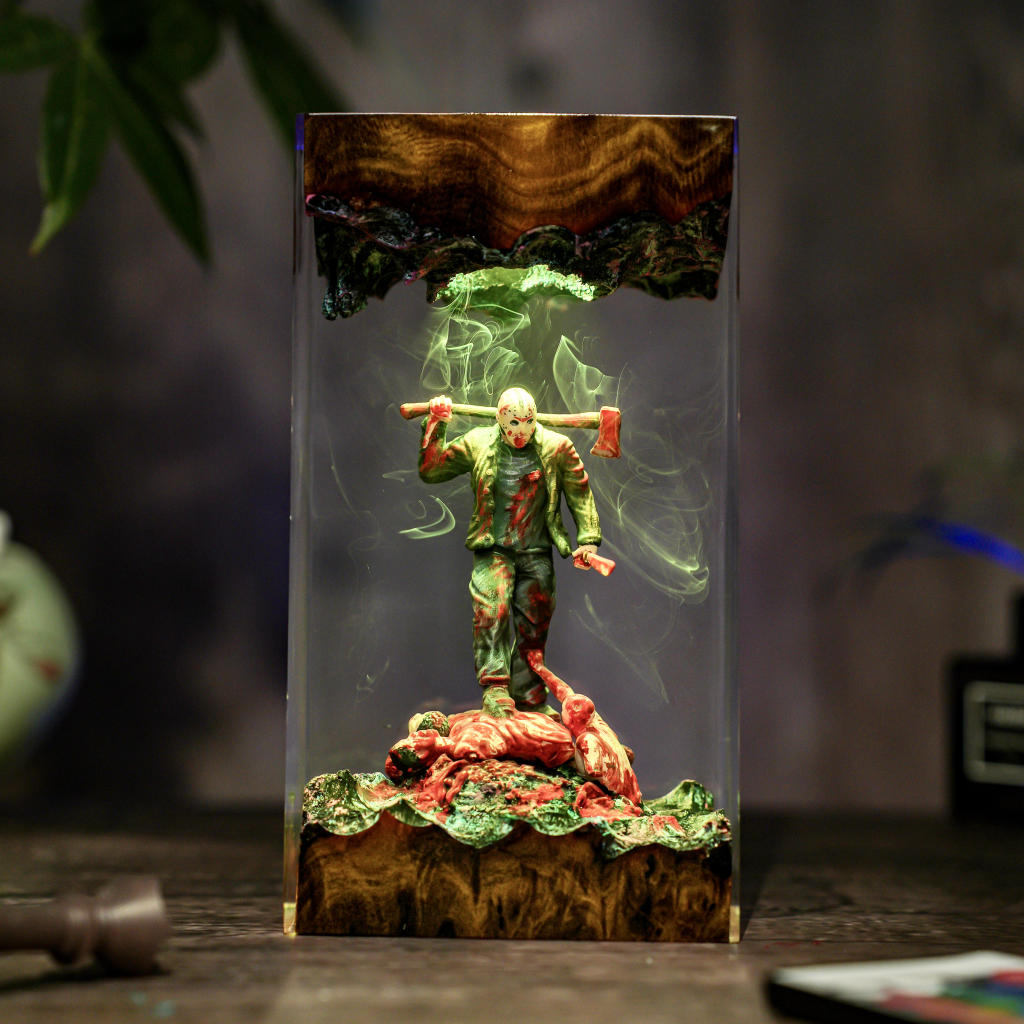 Jason Voorhees Friday the 13th Halloween Lamp - Image 8