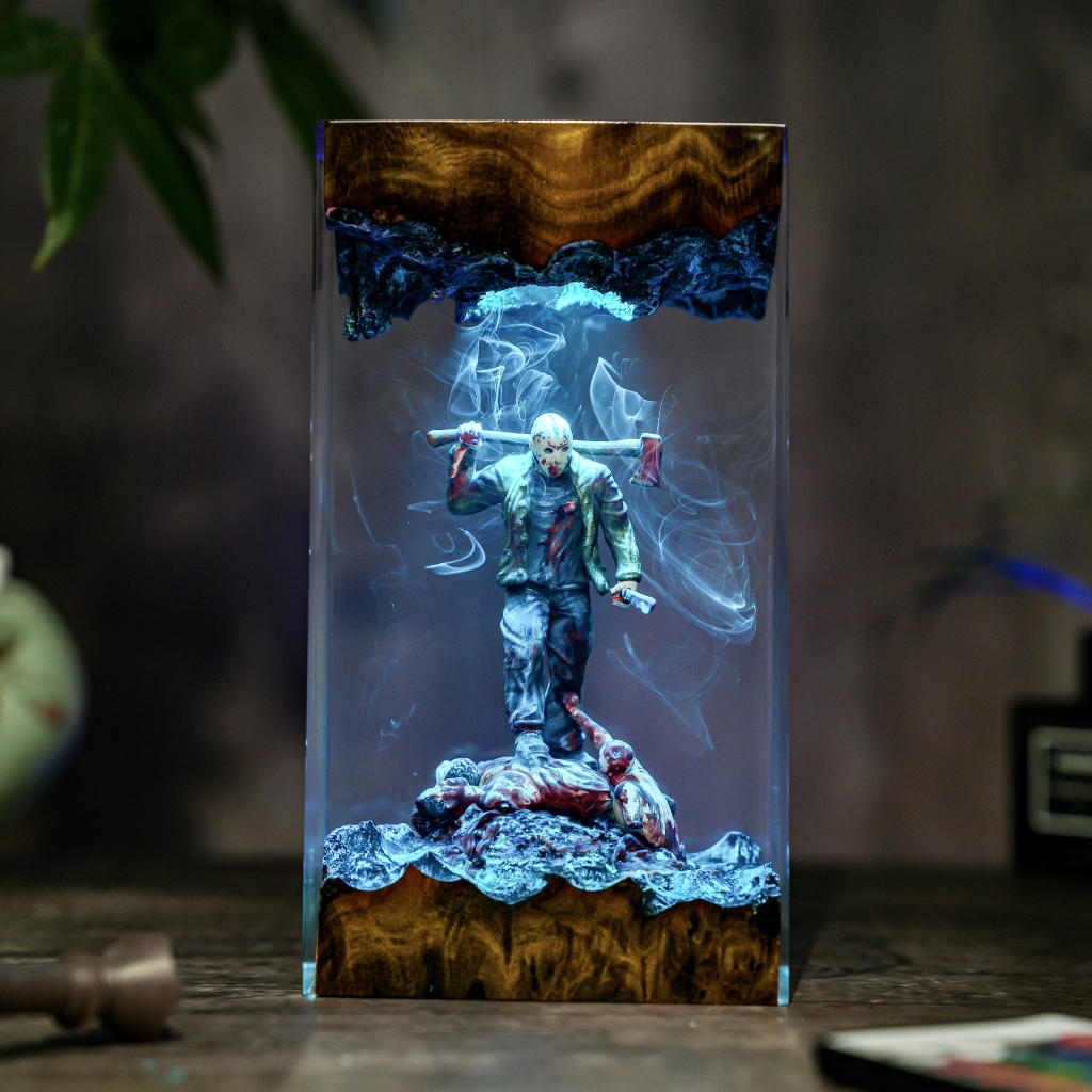 Jason Voorhees Friday the 13th Halloween Lamp - Image 6