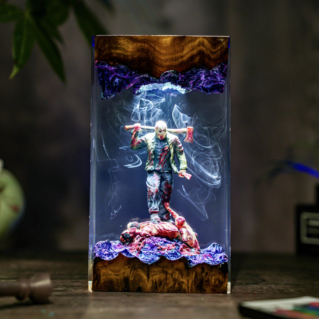 Jason Voorhees Friday the 13th Halloween Lamp - Image 5