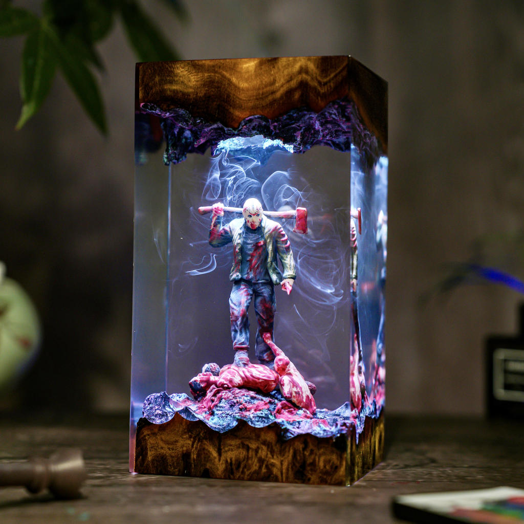 Jason Voorhees Friday the 13th Halloween Lamp - Image 4