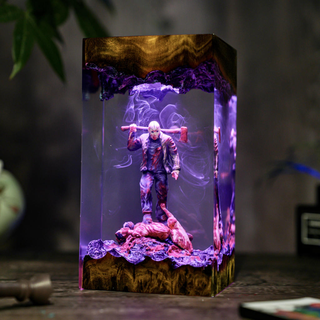 Jason Voorhees Friday the 13th Halloween Lamp - Image 2