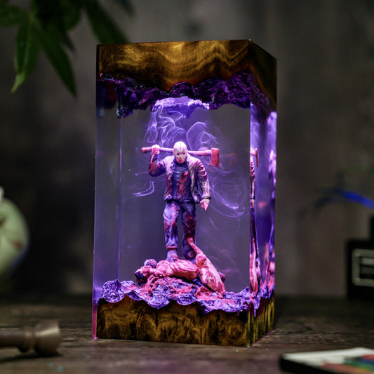 Jason Voorhees Friday the 13th Halloween Lamp - Image 2