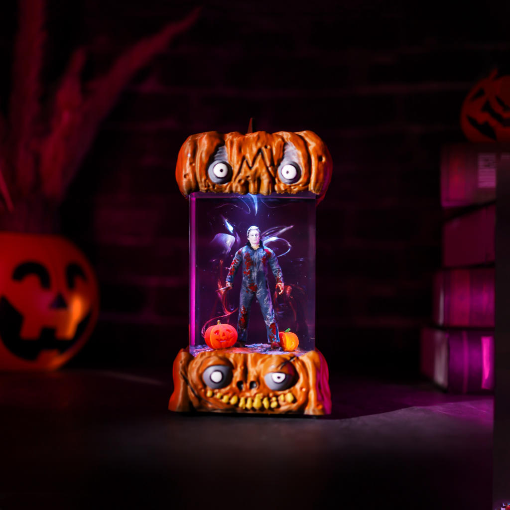Jason Voorhees Friday the 13th Halloween Pumpkin Lamp - Image 7